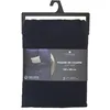Image de Atmosphera - Housse de couette 2 places en coton 240x220cm fermeture boutons - Bleu encre