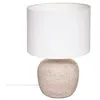 Image de Atmosphera Créateur d'intérieur - Lampe à Poser en Céramique "Davia" 39cm Blanc