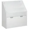 Image de Bibliothèque blanche avec bac à roulettes Atmosphera
