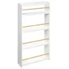 Image de Bibliothèque Enfant Blanche 4 étages H 118 cm