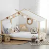 Image de Lit tente 90x190 cm en bois sans matelas Atmosphera