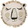 Image de Atmosphera, Coussin décoratif, Coussin frange de lion, multicolore (38 cm)