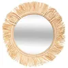 Image de Atmosphera for Kids - Miroir Rond Enfant "Sweet Safari" 38cm Naturel
