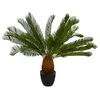 Image de Atmosphera Créateur d'intérieur - Plante Artificielle "Ananas" 115cm Vert