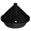 Image de Plat à tajine "céramique" 30cm noir
