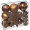 Image de Fééric Lights and Christmas - Kit 18 Pièces Déco de Noël "Colorama" 23cm Bronze