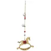 Image de Fééric Lights and Christmas - Sujet de Noël Cheval à Bascule "La Piste" 34cm Beige
