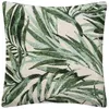 Image de Atmosphera Créateur d'intérieur - Housse de Coussin "Tropic" 40x40cm Vert Cèdre