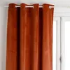 Image de Atmosphera Créateur d'intérieur - Rideau Occultant Velours "Dolce" 140x260cm Terracotta