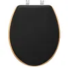 Image de Five Simply Smart - Abattant WC effet bois MODERN COLOR - Noir - Modern color