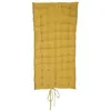 Image de Matelas de sol Berlingot jaune moutarde Atmosphera - Jaune moutarde