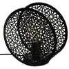 Image de Atmosphera Créateur d'intérieur - Lampe à Poser Ronde "Lonzo" 22cm Noir