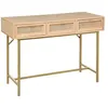 Image de Console Rayo cannage rotin 3 tiroirs Atmosphera