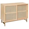Image de Atmosphera Créateur d'intérieur - Buffet 2 Portes Cannage "Rayo" 100cm Naturel
