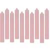 Image de Comptoir de la Bougie - Lot de 10 Bougies Bâton Hugo 16cm Rose Clair