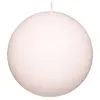 Image de Comptoir de la Bougie - Bougie Boule "Rustic" 10cm Rose Clair