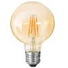Image de Atmosphera Créateur d'intérieur - Ampoule À Led "Ronde" 14cm Ambre