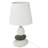 Image de Atmosphera Créateur d'intérieur - Lampe À Poser "Galets" 33cm Ivoire