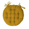 Image de Atmosphera Créateur d'intérieur - Galette de Chaise Ronde Leana 38cm Ocre