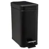 Image de FIVE Simply Smart - Poubelle de Salle de Bain "Rectangle" 5L Noir