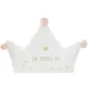 Image de Atmosphera - Maxi coussin couronne - Blanc et rose