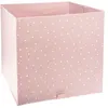 Image de Atmosphera - Bac de rangement étoile - Rose - 29 x 29 cm.