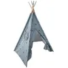 Image de Atmosphera Kids - Tipi pour enfant avec motifs Dream - H. 160 cm - Bleu - Dream