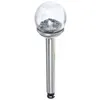 Image de Garden Sweet Light - Balise Solaire En Inox "Craquelé" 42cm Argent