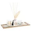 Image de Comptoir de la Bougie - Coffret Senteur 8 Pièces "Plume" 37cm Bois de Gaïac