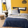 Image de Parure de Lit 3 Pièces Scandinave 220x240cm Bleu