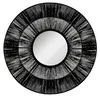 Image de Atmosphera Créateur d'intérieur - Miroir Rond Motif Ethnique "Landy" 76cm Noir