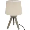 Image de Atmosphera, Lampe de table, Lampa sto owa Lampka nocna na trójnogu Aria Beige