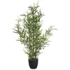 Image de Atmosphera, Plantes artificielles, Künstliche Pflanze in einem Topf, Bambus, 90 cm (90 cm)