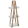 Image de Rangement 3 niveaux salle de bain Natureo blanc 5five