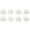 Image de Fééric Lights and Christmas - Lot de 8 Bougies Led "Colorama" 4cm Blanc