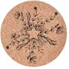 Image de Féérie Lights & Christmas - Assiette de présentation liège Terre Sauvage - Vaisselle de Noël - Marron - Marc en terre sauvage