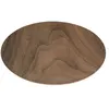 Image de Secret de Gourmet - Assiette plate design bois Mood - Diam. 26 cm - Marron - Natural Mood