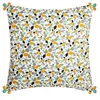 Image de Atmosphera Créateur d'intérieur - Housse de Coussin Imprimé "Razzo" 40x40cm Ocre