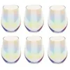 Image de Fééric Lights and Christmas - Lot de 6 Gobelets en Verre "Fantasy" 54cl Transparent