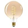 Image de Atmosphera Créateur d'intérieur - Ampoule Led Torsadée "Arco" 17cm Ambre