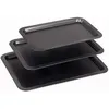 Image de FIVE Simply Smart - Lot de 3 Plaques de Cuisson "Steel" 48cm Gris