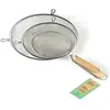 Image de 5Five Sieb-Set Secret de Gourmet Holz Edelstahl (3 Stücke), Passoire, Argent