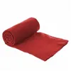 Image de Atmosphera Créateur d'intérieur - Plaid Polaire "Jeremy" 125x150cm Rouge