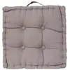 Image de Atmosphera Créateur d'intérieur - Coussin de Sol "Dorian" 40x40cm Gris