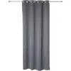 Image de Atmosphera, Rideaux, BLACKOUT GREY RIDEAU 140X260 N (140 x 260 cm)