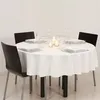 Image de NAPPE ANTITACHE RONDE 180CM Ivoire