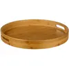 Image de Five Plateau Rond En Bambou D40