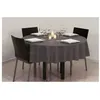 Image de NAPPE ANTITACHE RONDE 180CM Gris anthracite