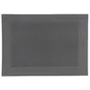 Image de Secret de Gourmet - Set de table Rect - 50 x 35 cm - Gris foncé - GRANITA