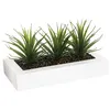 Image de Atmosphera Créateur d'intérieur - Centre de Table Aloe Vera "Plant" 31cm Blanc